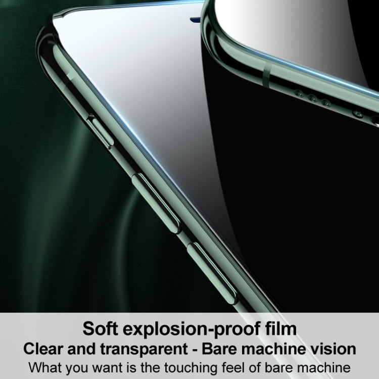 For Huawei P50 Pro 2 PCS IMAK 0.15mm Curved Full Screen Protector Hydrogel Film Back Protector
