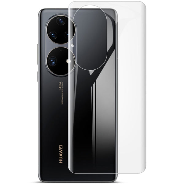 For Huawei P50 Pro 2 PCS IMAK 0.15mm Curved Full Screen Protector Hydrogel Film Back Protector