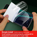 For Huawei P50 Pro 2 PCS IMAK 0.15mm Curved Full Screen Protector Hydrogel Film Back Protector
