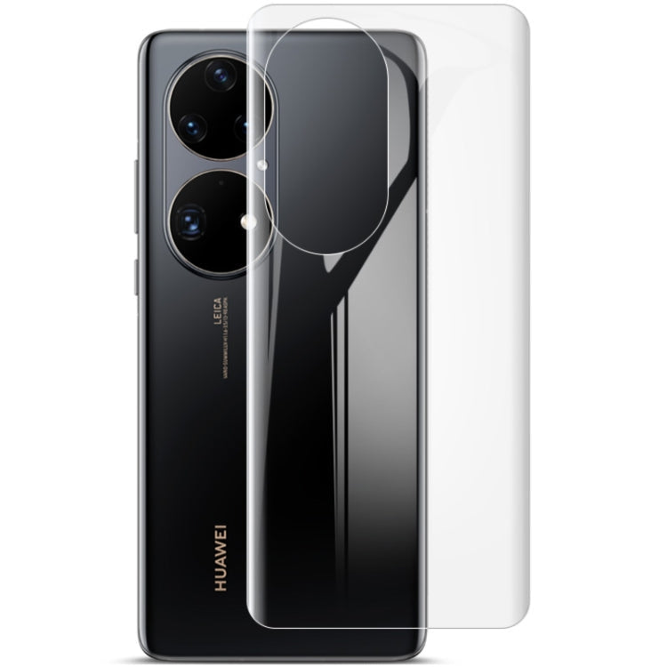 For Huawei P50 Pro 2 PCS IMAK 0.15mm Curved Full Screen Protector Hydrogel Film Back Protector