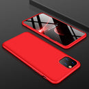For iPhone 11 Pro Max GKK Three Stage Splicing Full Coverage PC Protective Case(Red)
