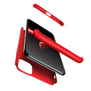 For iPhone 11 Pro Max GKK Three Stage Splicing Full Coverage PC Protective Case(Red)