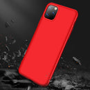 For iPhone 11 Pro Max GKK Three Stage Splicing Full Coverage PC Protective Case(Red)