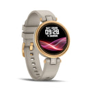 QR01 1.09 inch IPS Touch Screen Bluetooth 5.0 IP67 Waterproof Women Smart Watch, Support Sleep Monitor / Menstrual Cycle Reminder / Heart Rate Monitor / Blood Pressure Monitoring(Dark Coffee)