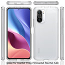 Shockproof Scratchproof TPU + Acrylic Protective Case For Xiaomi Redmi K40 / Poco F3(Black)