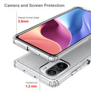 Shockproof Scratchproof TPU + Acrylic Protective Case For Xiaomi Redmi K40 / Poco F3(Black)