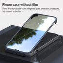 For iPhone 13 Shockproof TPU + Double-sided Glass Protective Case(Red)