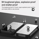 For iPhone 13 Shockproof TPU + Double-sided Glass Protective Case(Red)