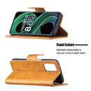 For OPPO Realme 8 5G/Realme V13 5G Retro Lambskin Texture Pure Color Horizontal Flip PU Leather Case with Holder & Card Slots & Wallet & Lanyard(Yellow)