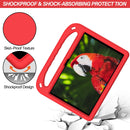 For Huawei Enjoy Tablet 2 / MatePad T10 / T10s Portable Handle EVA Shockproof Anti Falling Protective Case with Triangle Holder(Red)