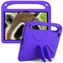 For Huawei Enjoy Tablet 2 / MatePad T10 / T10s Portable Handle EVA Shockproof Anti Falling Protective Case with Triangle Holder(Purple)