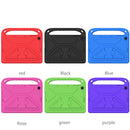 For Huawei Enjoy Tablet 2 / MatePad T10 / T10s Portable Handle EVA Shockproof Anti Falling Protective Case with Triangle Holder(Green)