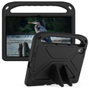 For Lenovo Tab P11 TB-J606F / Tab P11 Plus TB-J607F Portable Handle EVA Shockproof Anti Falling Protective Case with Triangle Holder(Black)