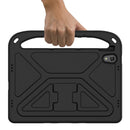 For Lenovo Tab P11 TB-J606F / Tab P11 Plus TB-J607F Portable Handle EVA Shockproof Anti Falling Protective Case with Triangle Holder(Black)