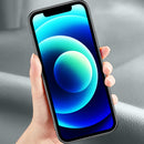 Shang Rui Wood Grain Skin PU + TPU Shockproof Case For iPhone SE 2022 / SE 2020 / 8 / 7(Grey)