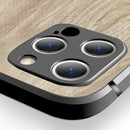 Shang Rui Wood Grain Skin PU + TPU Shockproof Case For iPhone SE 2022 / SE 2020 / 8 / 7(Wood Color)