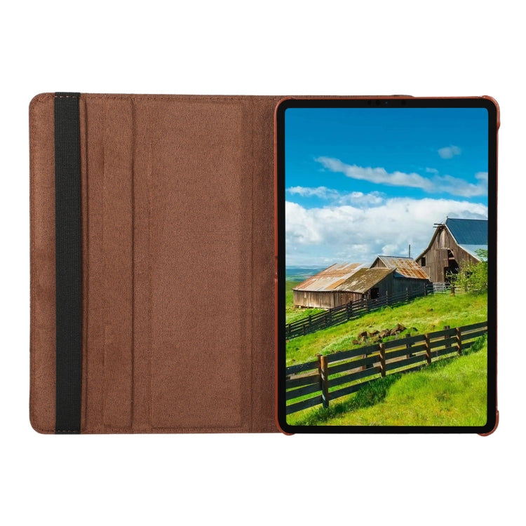For Xiaomi Pad 5 Pro / Pad 5 360 Degree Rotation Litchi Texture Flip Leather Case with Holder(Sky Blue)