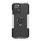 For Infinix Note 10 Pro Armor Bear Shockproof PC + TPU Protective Case with Ring Holder(White)