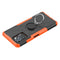 For Infinix Note 10 Pro Armor Bear Shockproof PC + TPU Protective Case with Ring Holder(Orange)