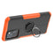 For Infinix Note 10 Pro Armor Bear Shockproof PC + TPU Protective Case with Ring Holder(Orange)