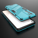 For OPPO Realme GT Explorer Master Punk Armor 2 in 1 PC + TPU Shockproof Case with Invisible Holder(Blue)