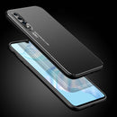 For Huawei P30 Pro Cool Frosted Metal TPU Shockproof Case(Black)