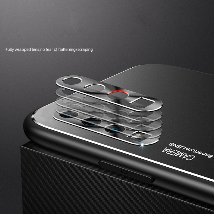 For Huawei P30 Pro Cool Frosted Metal TPU Shockproof Case(Black)