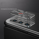 For Huawei P40 Cool Frosted Metal TPU Shockproof Case(Purple)