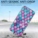 For Samsung Galaxy S21 5G Colorful Magnetic Horizontal Flip PU Leather Case with Holder & Card Slot & Wallet(Purple Scales)