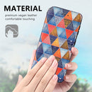 For Samsung Galaxy S21 5G Colorful Magnetic Horizontal Flip PU Leather Case with Holder & Card Slot & Wallet(Rhombus Mandala)