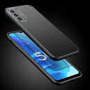 For OPPO A94 / A95 Cool Frosted Metal TPU Shockproof Case(Purple)