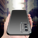For OPPO A94 / A95 Cool Frosted Metal TPU Shockproof Case(Purple)