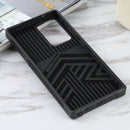 For Samsung Galaxy Note20 Ultra Sliding Camera Cover Design PC + TPU Shockproof Case with Ring Holder & Card Slot(Black)