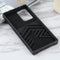 For Samsung Galaxy Note20 Ultra Sliding Camera Cover Design PC + TPU Shockproof Case with Ring Holder & Card Slot(Black)