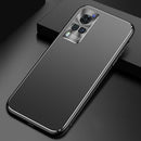 For vivo X60 Cool Frosted Metal TPU Shockproof Case(Black)
