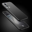 For vivo X60 Cool Frosted Metal TPU Shockproof Case(Black)