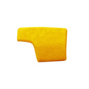Car Suede Shift Knob Handle Cover B Version for Audi A6/A7(2019+) & SQ8(2017+) & RS6/RS7(2019+) & Q8/S8(2020+), Suitable for Left Driving(Yellow)