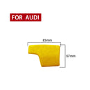 Car Suede Shift Knob Handle Cover B Version for Audi A6/A7(2019+) & SQ8(2017+) & RS6/RS7(2019+) & Q8/S8(2020+), Suitable for Left Driving(Yellow)