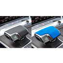 Car Suede Shift Knob Handle Cover B Version for Audi A6/A7(2019+) & SQ8(2017+) & RS6/RS7(2019+) & Q8/S8(2020+), Suitable for Left Driving(Sky Blue)