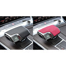 Car Suede Shift Knob Handle Cover B Version for Audi A6/A7(2019+) & SQ8(2017+) & RS6/RS7(2019+) & Q8/S8(2020+), Suitable for Left Driving(Pink)