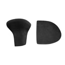 2 PCS / Set Car Suede Shift Knob Handle Cover for Audi A4/A5(2013-2016) & A6(2009-2015) & Q5(2013-2018), Suitable for Left Driving(Black Grey)