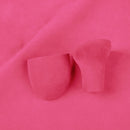 2 PCS / Set Car Suede Shift Knob Handle Cover for Audi A4/A5(2013-2016) & A6(2009-2015) & Q5(2013-2018), Suitable for Left Driving(Pink)