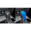 Car Suede Shift Knob Handle Cover for Audi A6 / S6 / A7(2015-2018) , Suitable for Left Driving(Sky Blue)