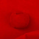 Car Suede Shift Knob Handle Cover for Audi A3(2014+) / Q2(2018+) / S3(2014+) / TT(2015+) , Suitable for Left Driving(Wine Red)