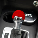 Car Suede Shift Knob Handle Cover for Audi A3(2014+) / Q2(2018+) / S3(2014+) / TT(2015+) , Suitable for Left Driving(Wine Red)