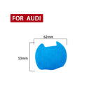 Car Suede Shift Knob Handle Cover for Audi A3(2014+) / Q2(2018+) / S3(2014+) / TT(2015+) , Suitable for Left Driving(Sky Blue)