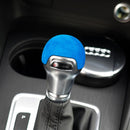 Car Suede Shift Knob Handle Cover for Audi A3(2014+) / Q2(2018+) / S3(2014+) / TT(2015+) , Suitable for Left Driving(Sky Blue)