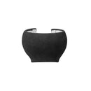 Car Suede Shift Knob Handle Cover for Audi A3(2010-2013) / Q3(2013-2018) / TTRS(2013-2020) , Suitable for Left Driving(Black Grey)