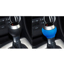 Car Suede Shift Knob Handle Cover for Audi A3(2010-2013) / Q3(2013-2018) / TTRS(2013-2020) , Suitable for Left Driving(Sky Blue)