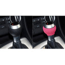 Car Suede Shift Knob Handle Cover for Audi A3(2010-2013) / Q3(2013-2018) / TTRS(2013-2020) , Suitable for Left Driving(Pink)
